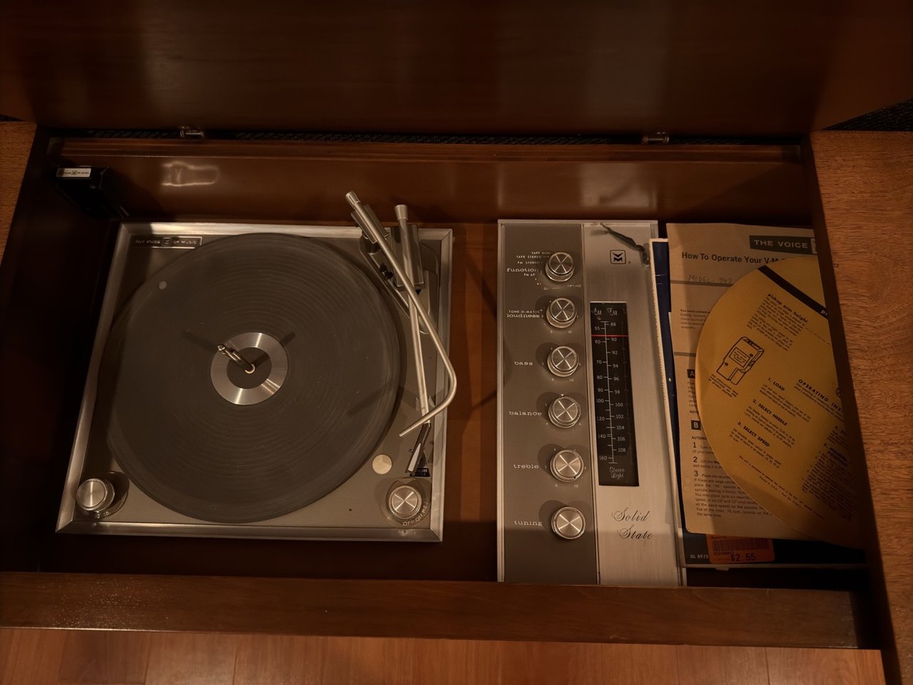 VOM Console - Top View
